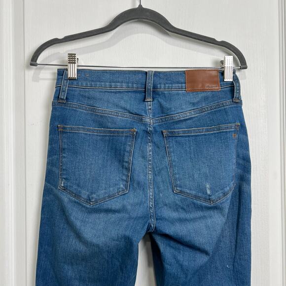 Madewell Cali Demi-Boot Jeans in Bronson Wash: Button-Front Edition Women's 26 - Picture 8 of 11